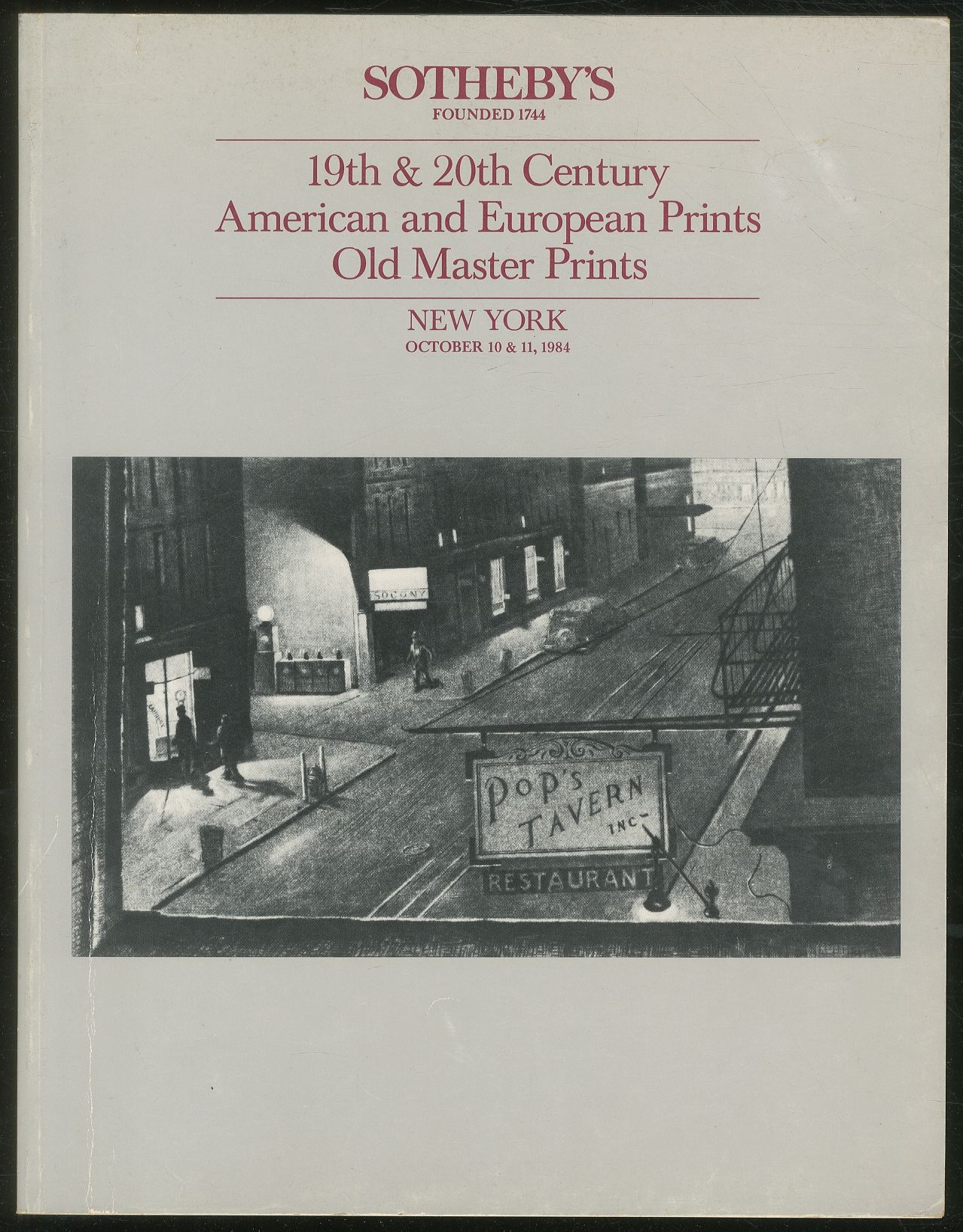 Sotheby's 19th & 20th Century American and Europea