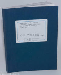 cover of Marriage in the Modern Manner": Sexual Radicalism and Reform in America, 1914-1941. Submitted in Partial fulfillment of the requirements for the Degree of Philosophy in American Civilization at Brown University, June, 1982
