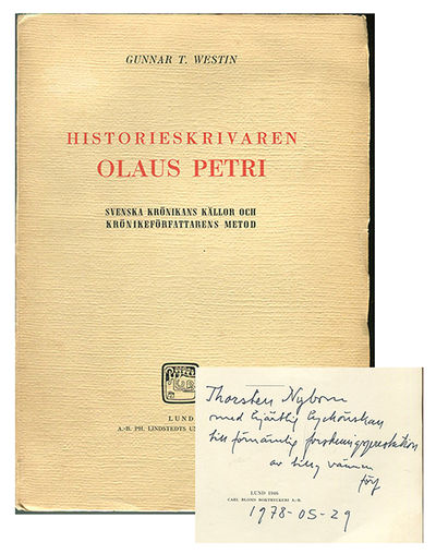 Historieskrivaren Olaus Petri. Svenska krönikans…