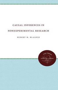 Causal Inferences in Nonexperimental Research
