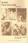 Black Folk Culture 1983-84