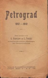 Petrograd 1917-1919. Anlässlich des zweiten…