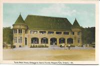 image of View of Table Rock House, Entrance to Scenic Tunnel, Niagara Falls, Ontario, Canada on ca. 195s White Border Postcard