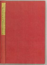 Das Grossmeisterturnier zu St Petersburg im Jahre 1914 Sammlung samtlicher Partien mit ausfuhrlichen Ammerkungen Lm Auftrage des Turnier-Komitees by Siegbert (1862-1934) Tarrasch - First Edition - 1914-1921 - from The Book Collector ABAA, ILAB (SKU: C0545)