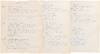 Mad Dog" Handwritten Lyrics