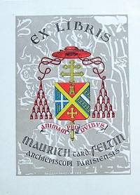 Ex-Libris France. Cardinal Maurice Felcin