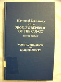 cover of Historical Dictionary of the People's Republic of the Congo
