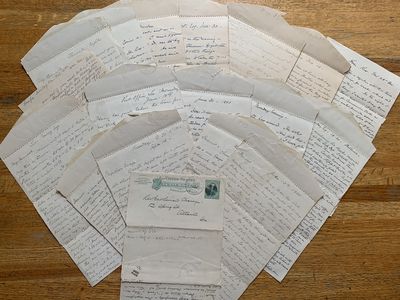 Correspondence of Caroline Isabel Carter Chaney, of Leominster, Massachusetts, written to her husband, Unitarian Minister George Leonard Chaney, at Atlanta, Georgia, 1887-1891