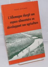 image of L'Allemagne elargit son espace alimentaire en developpant son agriculture