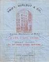 1851 – An impressive multicolor two-page broadsheet for one of the preeminent hat companies in New York