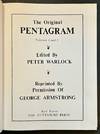 The Original Pentagram (Volumes 1 and 2)