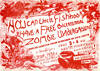 HOW CAN UNCLE FISHHOOK HAVE A FREE BICENTENNIAL ZOMBIE UNDERGROUND? (1976) Poster by Jack Smith