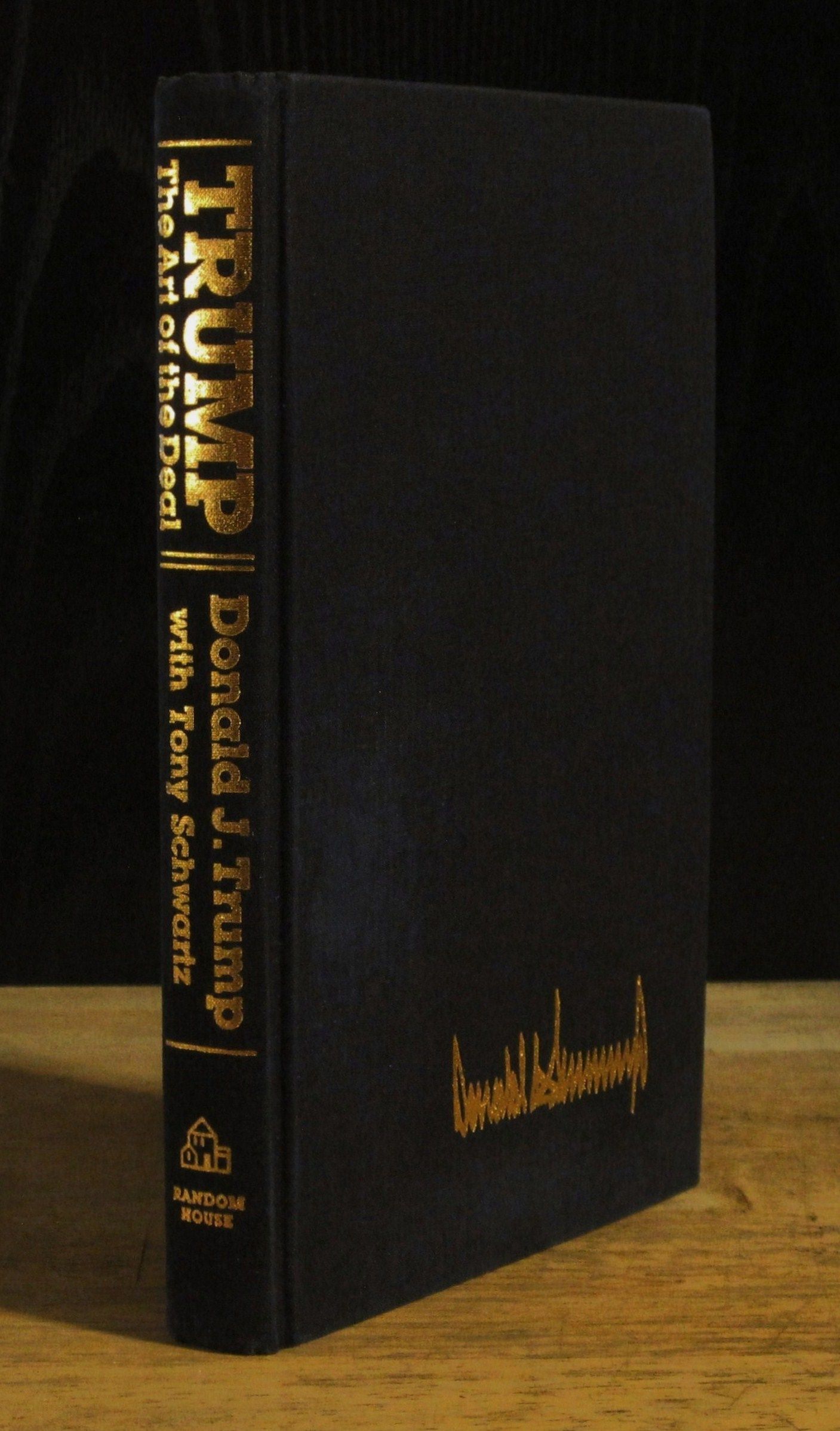 Trump The Art of the Deal [Signed First Printing Certified by Beckett Authentication Services