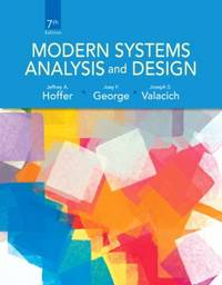 Modern Systems Analysis and Design