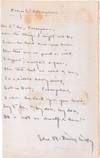 Prayer to Persephone" Manuscript Poem, Signed