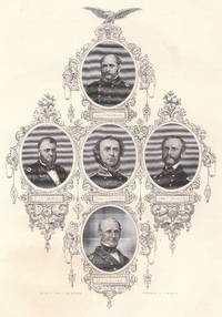 image of Original Engraving Union Naval Commanders from the War with the South