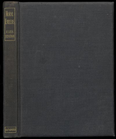 Moral emblems & other poems written and illustrated with woodcuts by (...). First printedat the Davos Press by Lloyd Osbourne and with a preface by the same. (photo 2)