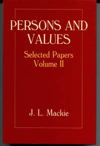Persons and Values. Selected Papers Volume 2.