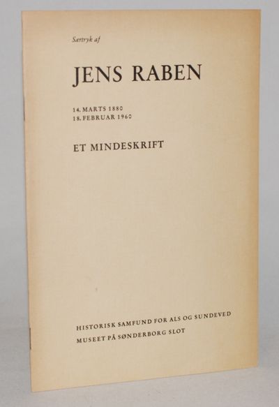 Særtryk af Jens Raben 14. Marts 1880, 18. Februar…