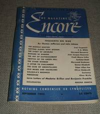 cover of The Magazine Encore for September 1942
