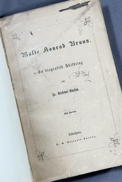 Malte Konrad Bruun. En biografisk Skildring.
