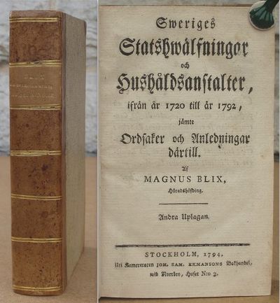 Sweriges Statshwälfningar och Hushåldsanstalter…