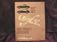 image of Workshop Manual for MGB 1969-71. Autobook for MGB GT 1969-71