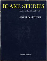 Blake Studies: Essays on his life and work
