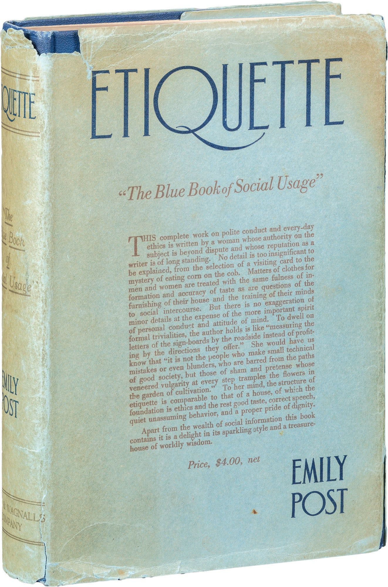 Etiquette in Society, in Business, and at Home