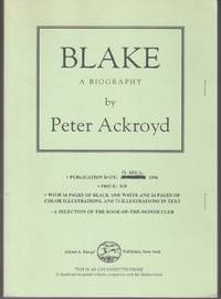 Blake de Ackroyd, Peter - 1996