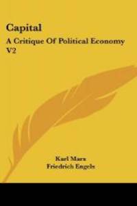 image of Capital: A Critique of Political Economy V2: The Process of Circulation of Capital (1908)