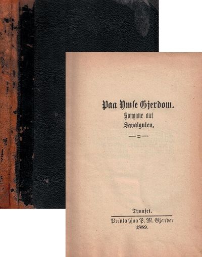 Paa ymse Gjerdom. Songane aat Savalguten. Prenta…