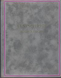 Festschrift. (Mit Ruben Hecht Unterschrift)