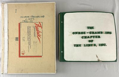 [Pair of Large Photographically-Illustrated Scrapbooks Celebrating the Monroe-Grambling Chapter of The Links, Inc., an Important Organization of African-American Women in Louisiana]