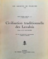 cover of Civilisation traditionnelle des Lavalois