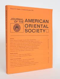 image of Journal of the american Oriental Society Vol. 93, Number 4, October-December 1974