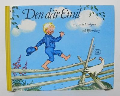 Den där Emil! Illustrerad av Björn Berg.