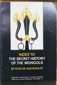 image of Index to the Secret History of the Mongols