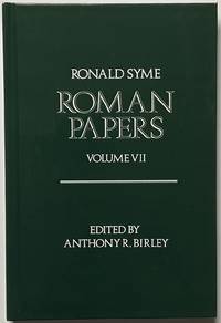 image of Roman Papers: Volume VII