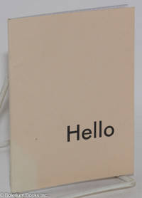 cover of Hello... a greeting from nowhere