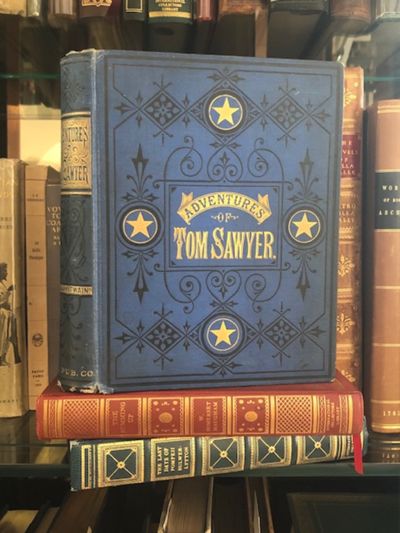 Twain, Mark. The Adventures of Tom Sawyer. Hardcover. First edition, 1876. Second printing, issue A....