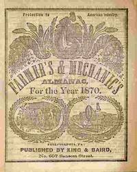 Farmer's & Mechanic's Almanac, For The Year 1870.