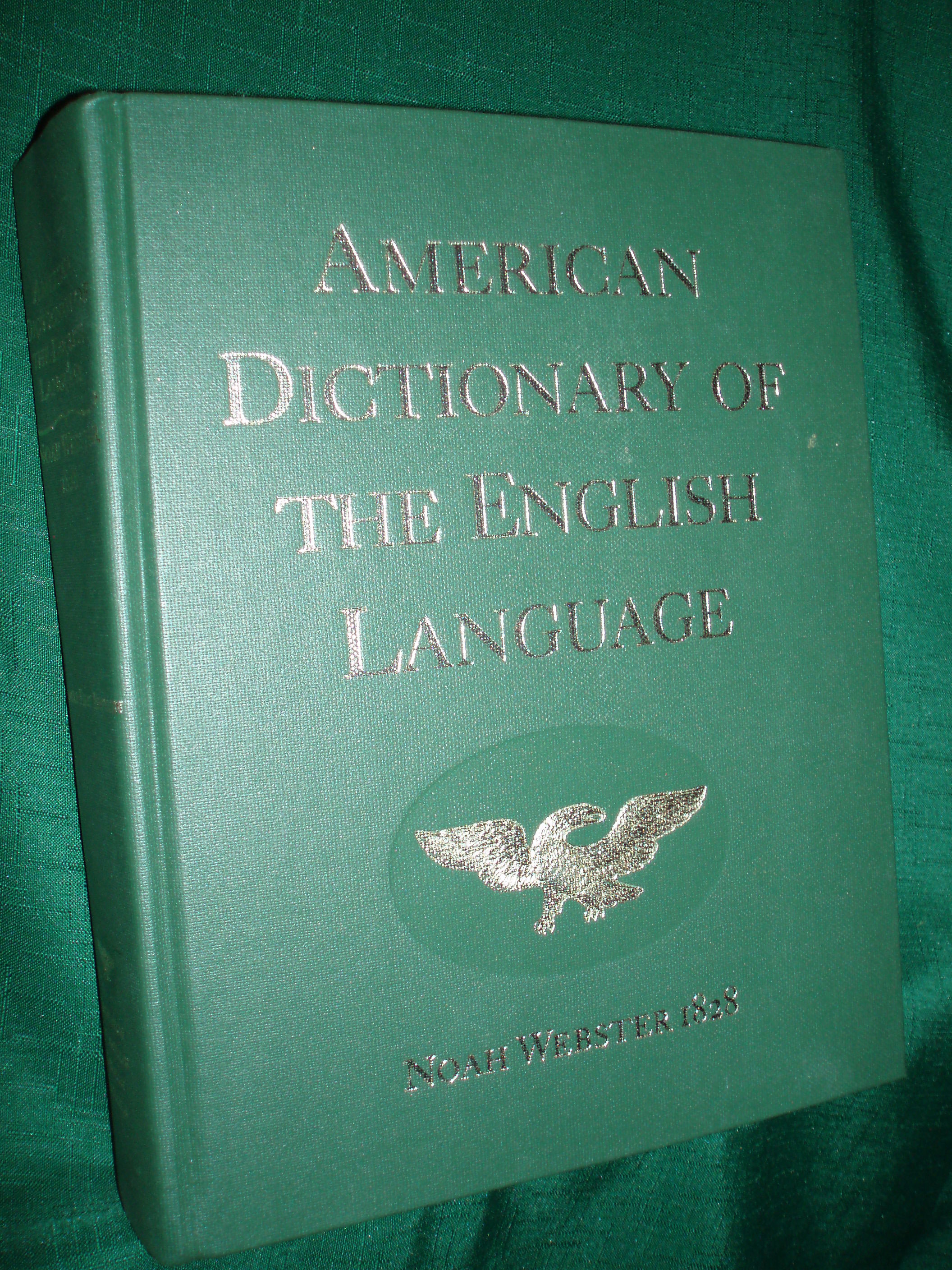Max 64 OFF NOAH WEBSTER 1828 AMERICAN DICTIONARY OF ENGLISH LANGUAGE
