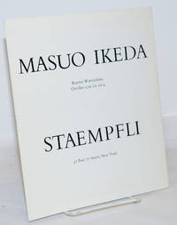 image of Masuo Ikeda: Recent Watercolors, October 9 to 26, 1974