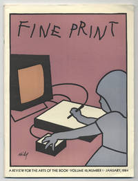 Fine Print: Volume 10, Number 1, January, 1984