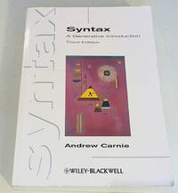 Syntax 3 E (Introducing Linguistics)