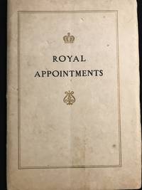 image of Royal Appointments and Decorations Conferred in Appreciation of the Steinway Piano