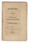 An examination of the "Remarks" of considerations suggested by the establishment of a second college in Connecticut