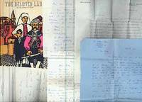 image of The Beloved Land. (Presentation copy: inscribed to Judy Stone by author Vladimir Dedijer, and dated 1963, San Francisco. Also signed by Judy Stone. Additionally, newsclippings and six signed letters from Vladimir Dedijer to Judy Stone; five letters are handwritten, and one is typed.)