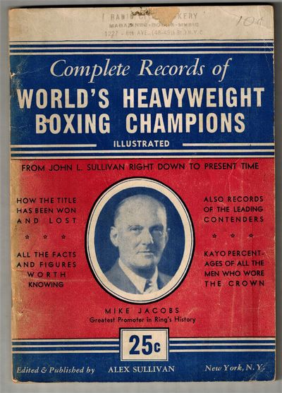 Complete Records of World's Heavyweight Boxing Champions Illustrated